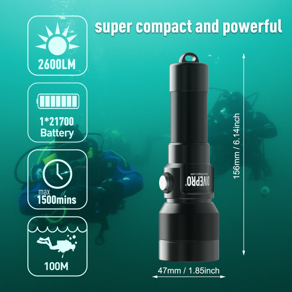 LAMPE DIVEPRO S26