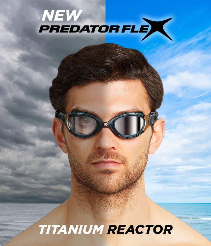 LUNETTE ZOGGS PREDATOR FLEX TITANIUM REACTOR