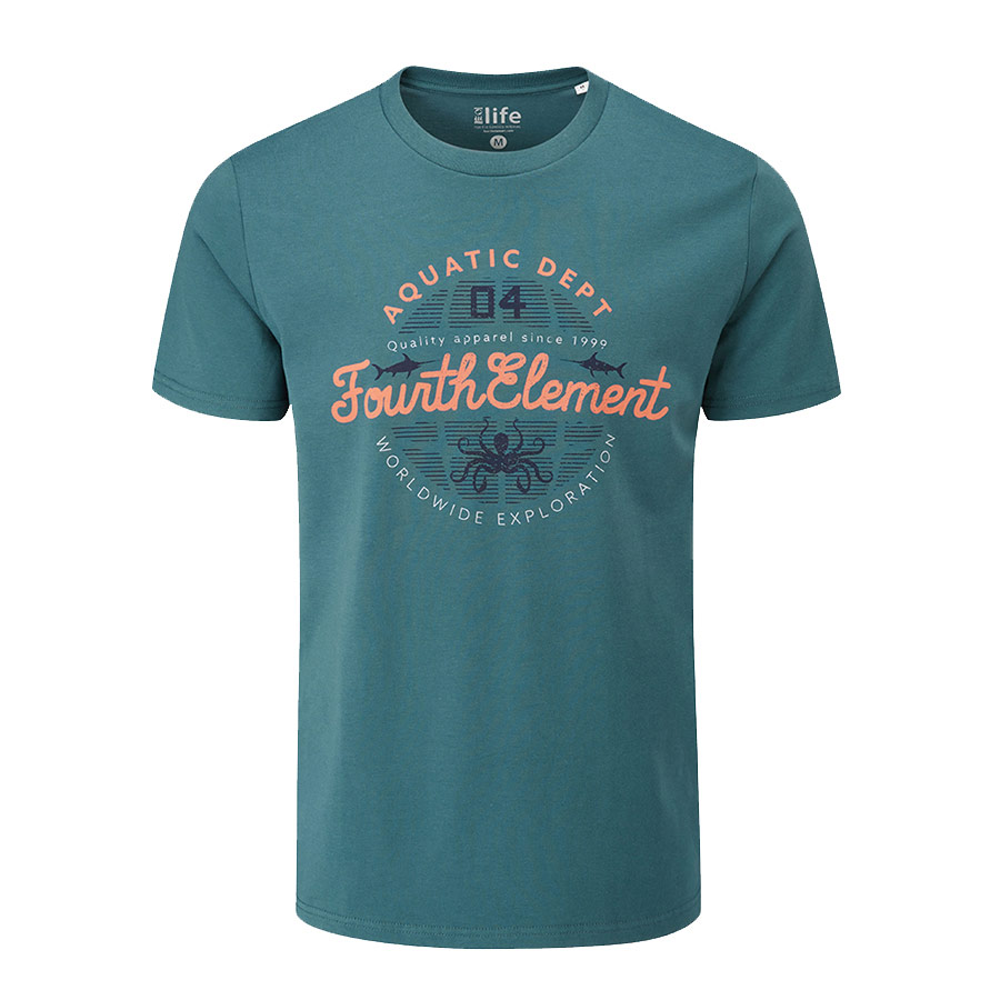 T SHIRT FOURTH ELEMENT AQUATIC DEPT HOMME