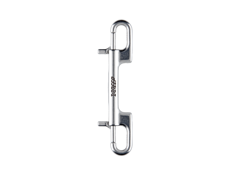 MOUSQUETON DOUBLE EN INOX XDEEP NX SERIES