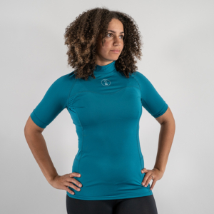 RASH GUARD FOURTH ELEMENT HYDRO T MANCHES COURTES FEMME