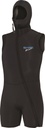 SURVESTE BARE STEP-IN S-FLEX HOODED VEST HOMME 7MM