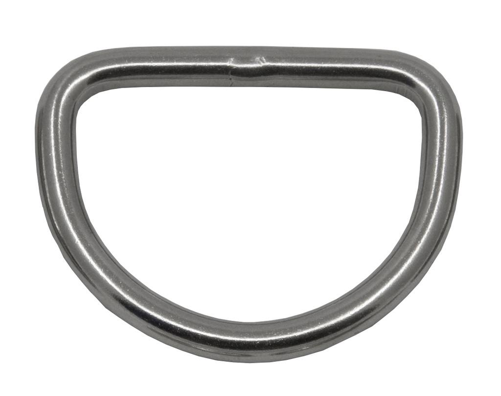 D-RING FERMÉ EN INOX ESM 50 MM ∅ 5 MM