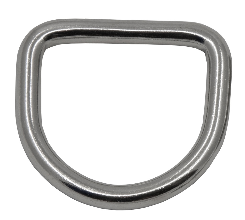 D-RING FERMÉ EN INOX ESM 50 MM ∅ 8 MM