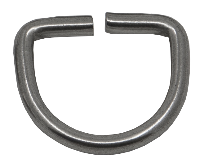 D-RING OUVERT EN INOX ESM 25 MM ∅ 4 MM