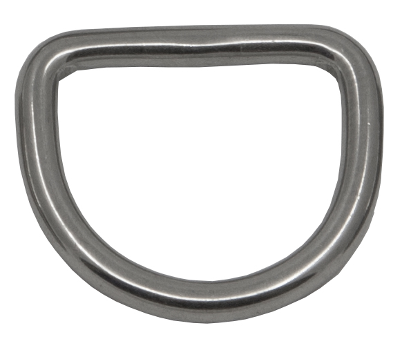 D-RING FERMÉ EN INOX ESM 25 MM ∅ 4 MM