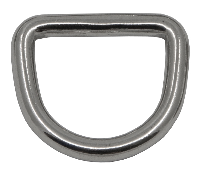 D-RING FERMÉ EN INOX ESM 25 MM ∅ 5 MM