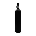 BOUTEILLE POLARIS MES 2L/ 200 BAR ALU NOIR  ROBINET MONO