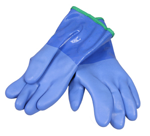 GANTS SITECH PVC BLEU AVEC SOUS GANTS