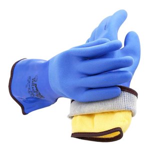 GANTS SHOWA BLEU AVEC SOUS GANT