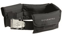 CEINTURE SCUBAPRO 4 POCHES NOIRE