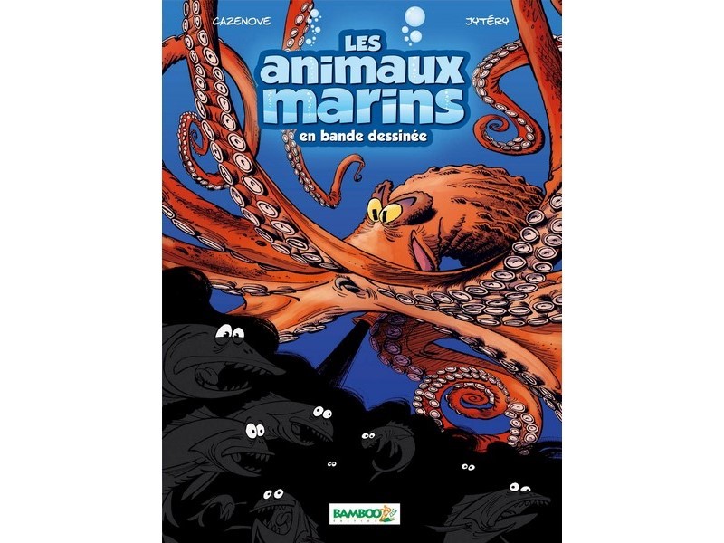 LIVRE LES ANIMAUX MARINS EN BD – TOME 2