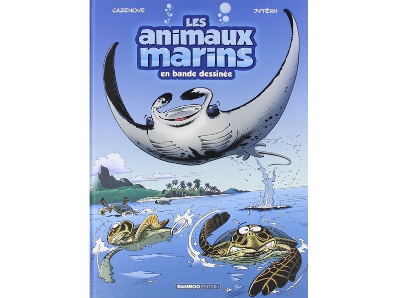 LIVRE LES ANIMAUX MARINS EN BD – TOME 3