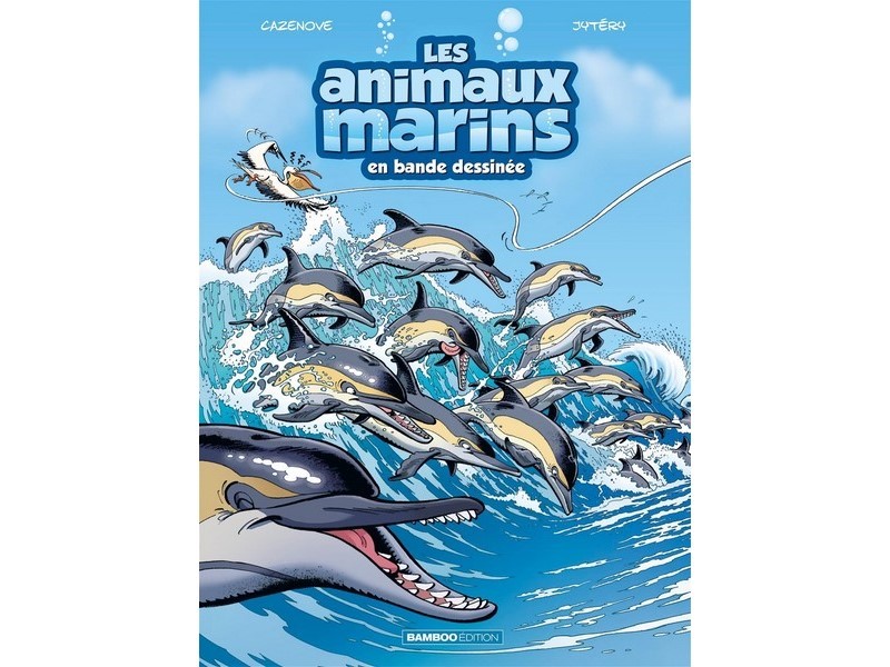 LIVRE LES ANIMAUX MARINS EN BD – TOME 5