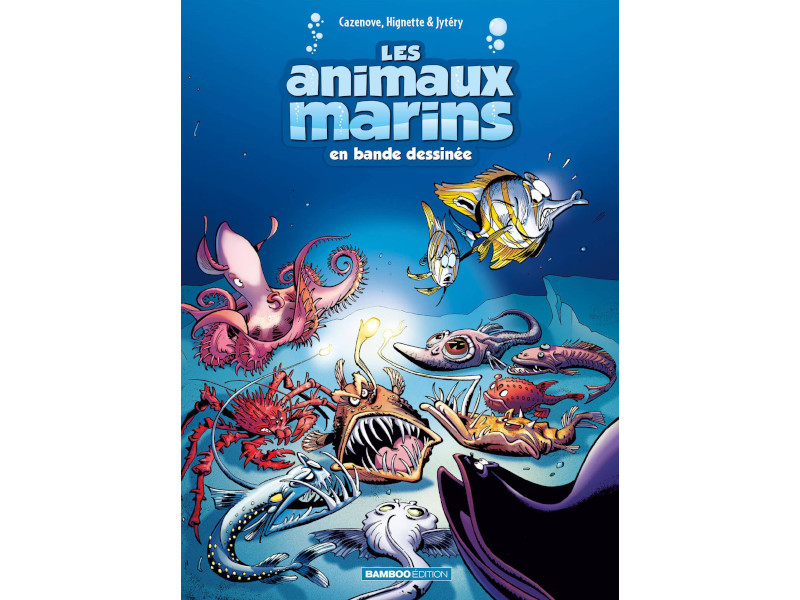 LIVRE LES ANIMAUX MARINS EN BD – TOME 6