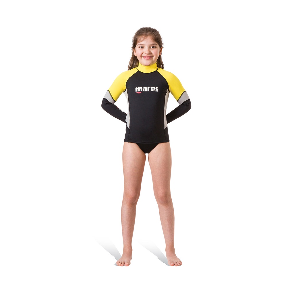 RASH GUARD MARES UPF BLOCK +80 MANCHES LONGUES ENFANT