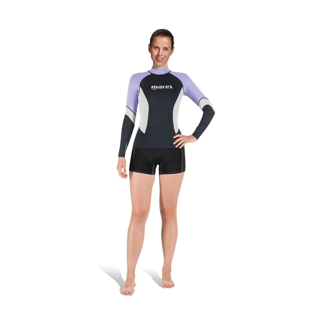 RASH GUARD MARES UPF BLOCK +80 SHE DIVES MANCHES LONGUES FEMME