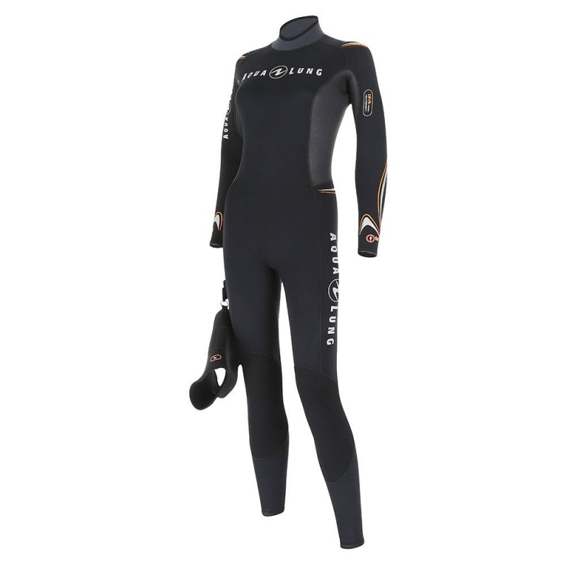 MONOPIECE AQUALUNG DIVE SANS CAGOULE FEMME 7MM