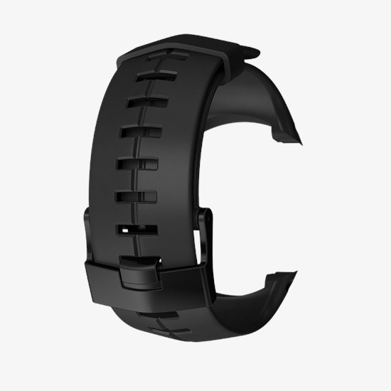 BRACELET SUUNTO KIT BRACELET NOIR EN SILICONE AVEC BOUCLE NOIRE POUR DX