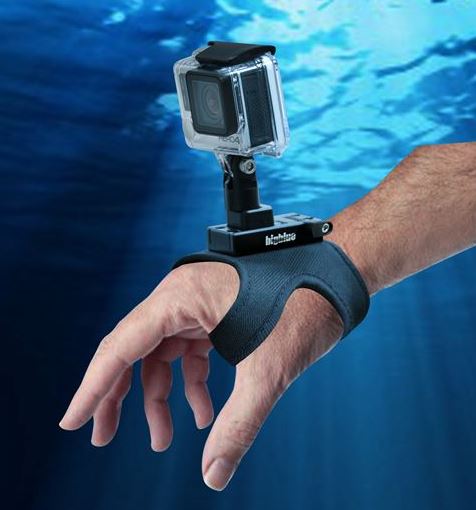 SUPPORT BIG BLUE EASY RELEASE GOPRO MOUNT GLOVE