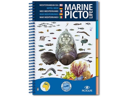 [073783] LIVRE MARINE PICTO LIFE – MER MÉDITERRANÉE