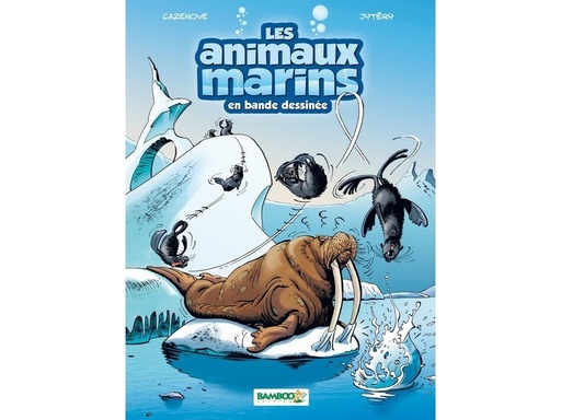 [073791] LIVRE LES ANIMAUX MARINS EN BD – TOME 4