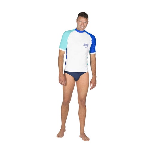 RASH GUARD MARES SHIELD MANCHES COURTES HOMME 