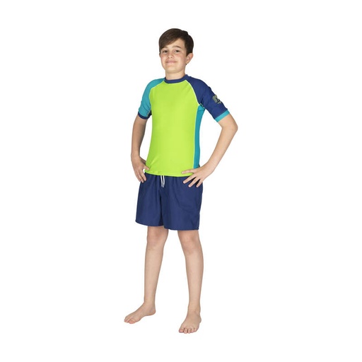 RASH GUARD MARES SHIELD MANCHES COURTES GARÇON ENFANT