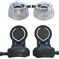 [000191] BOUCLE DE MASQUE SCUBAPRO KIT BOUCLES CLEAR MALE+FEMELLE