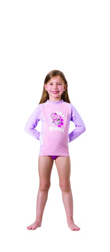 RASH GUARD MARES KID MANCHES LONGUES FILLE ENFANT