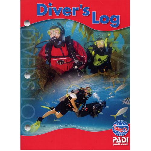 [005092] LIVRE LOGBOOK PADI DIVER'S LOG