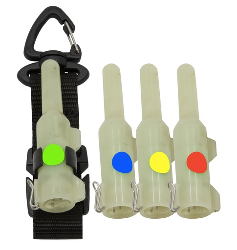 [044287] SIGNAL ESM MINI FLASH + SS CLIP X 4 + 1 SUPPORT