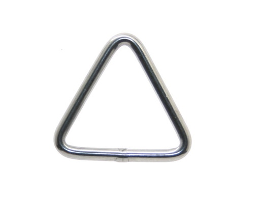 [044654] ANNEAU TRIANGLE EN INOX ESM 50 MM