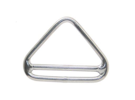 [044655] ANNEAU TRIANGLE À BARRE EN INOX ESM 50 MM