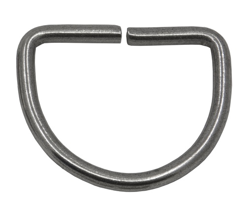 [044684] D-RING OUVERT EN INOX ESM 50 MM ∅ 5 MM