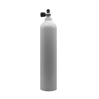 [046464] BOUTEILLE POLARIS MES 7L/ 200 BAR ALU BLANC ROBINET 1 SORTIE EXP.